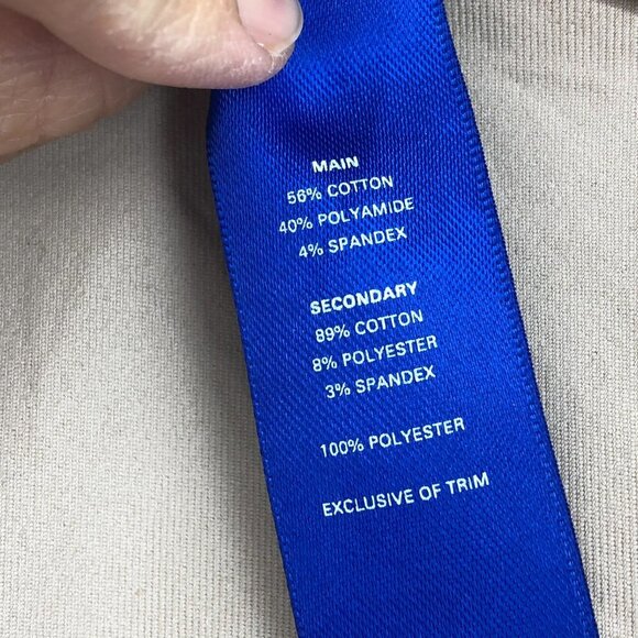 Kit & Ace men's Khaki utility style tan bomber jacket full zip pockets size S - Picture 6 of 14